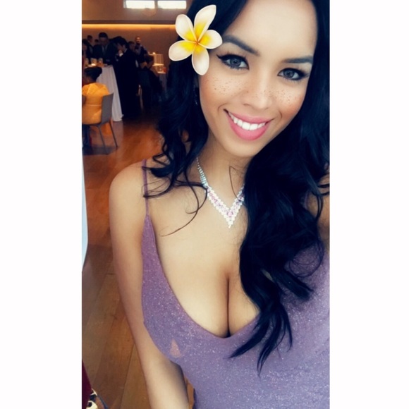 Wedding sparkle Classy purple dress - Picture 3 of 4